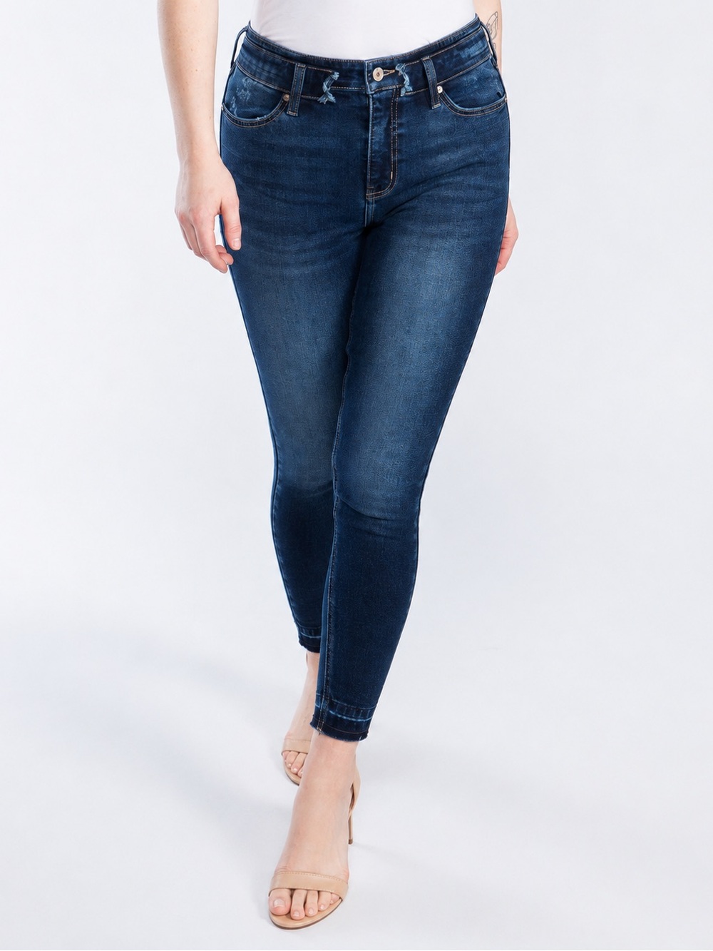 Judy Blue Indigo High-Rise Skinny Jeans